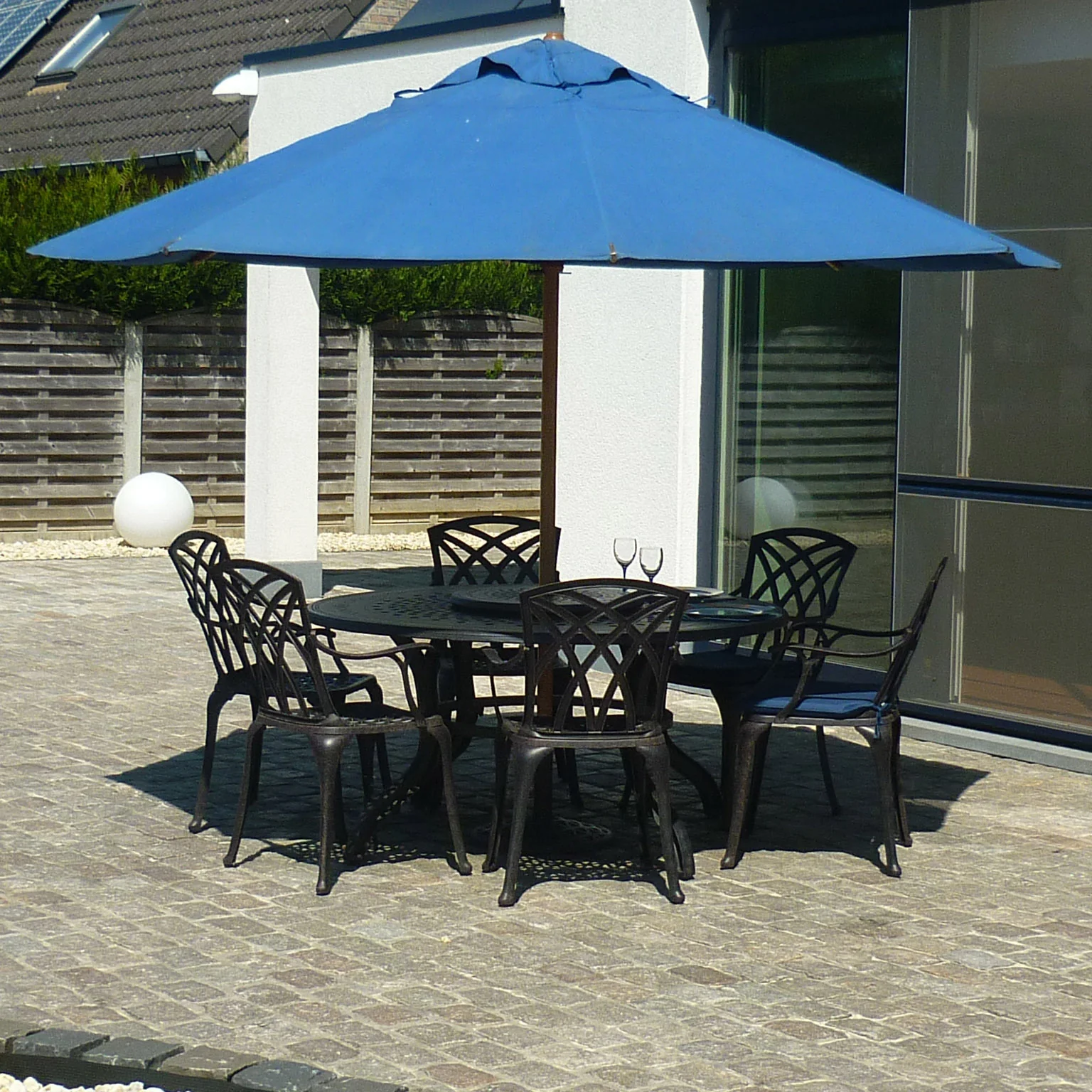 Parasol 3.5m - Blue - Image 4