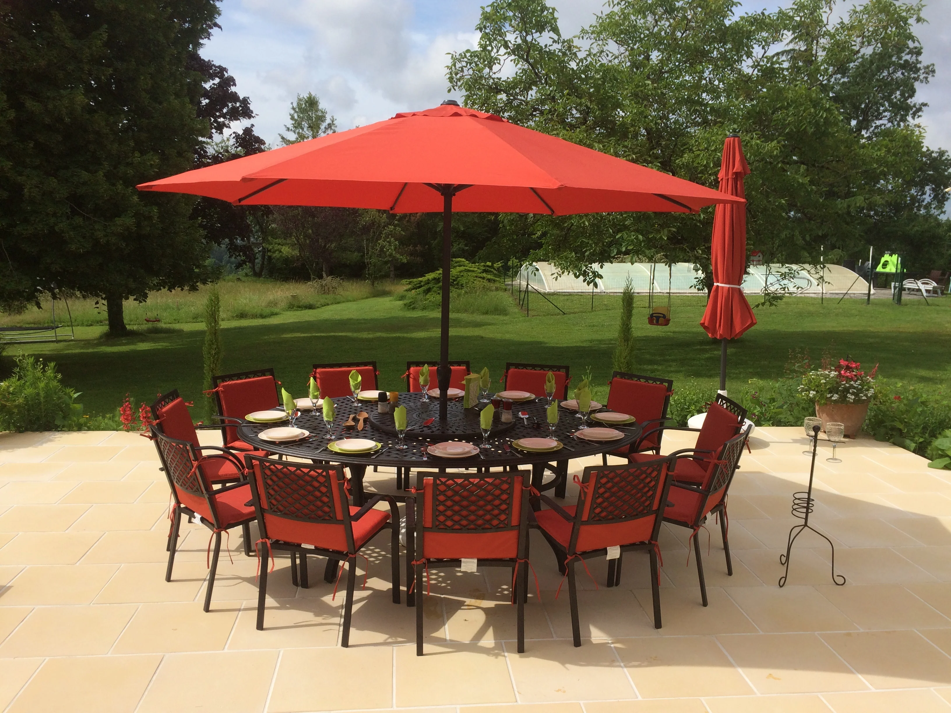 Parasol 3.5m - Terracotta - Image 2