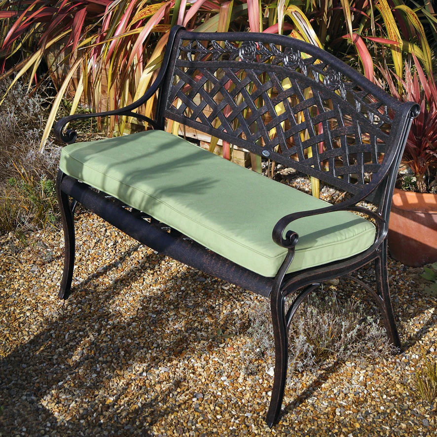 Rose Bench - Antique Bronze - Image 5