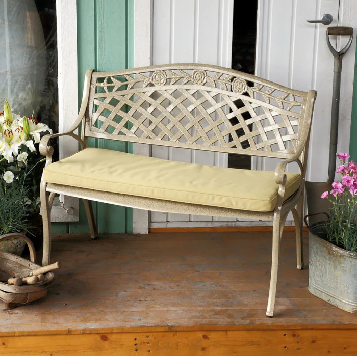 Rose Bench Set - Sandstone - Image 3