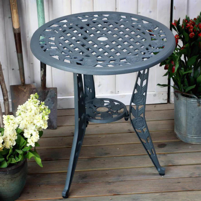 Rose Bistro Table - Slate