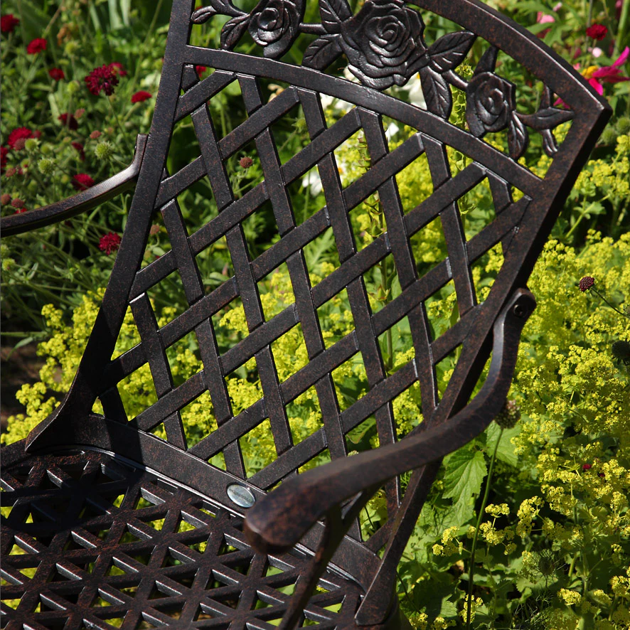 Rose Chair - Antique Bronze - Image 3