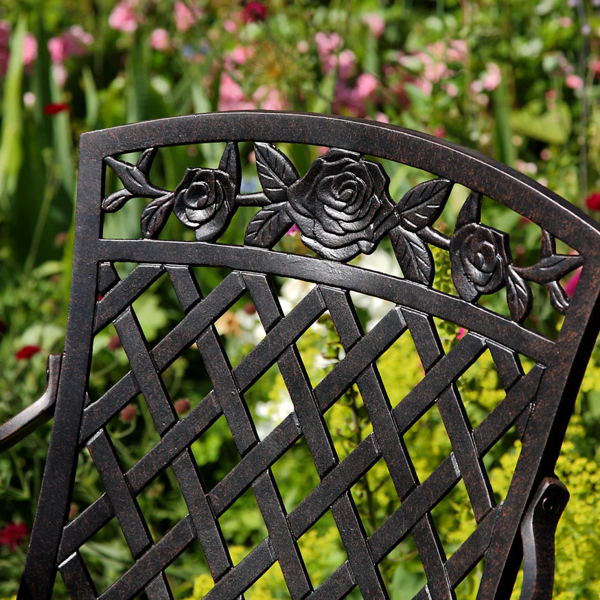 Rose Chair - Antique Bronze - Image 4