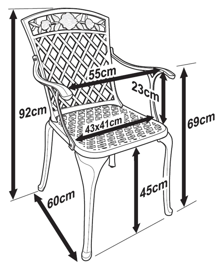 Rose Chair - Sandstone - Image 3