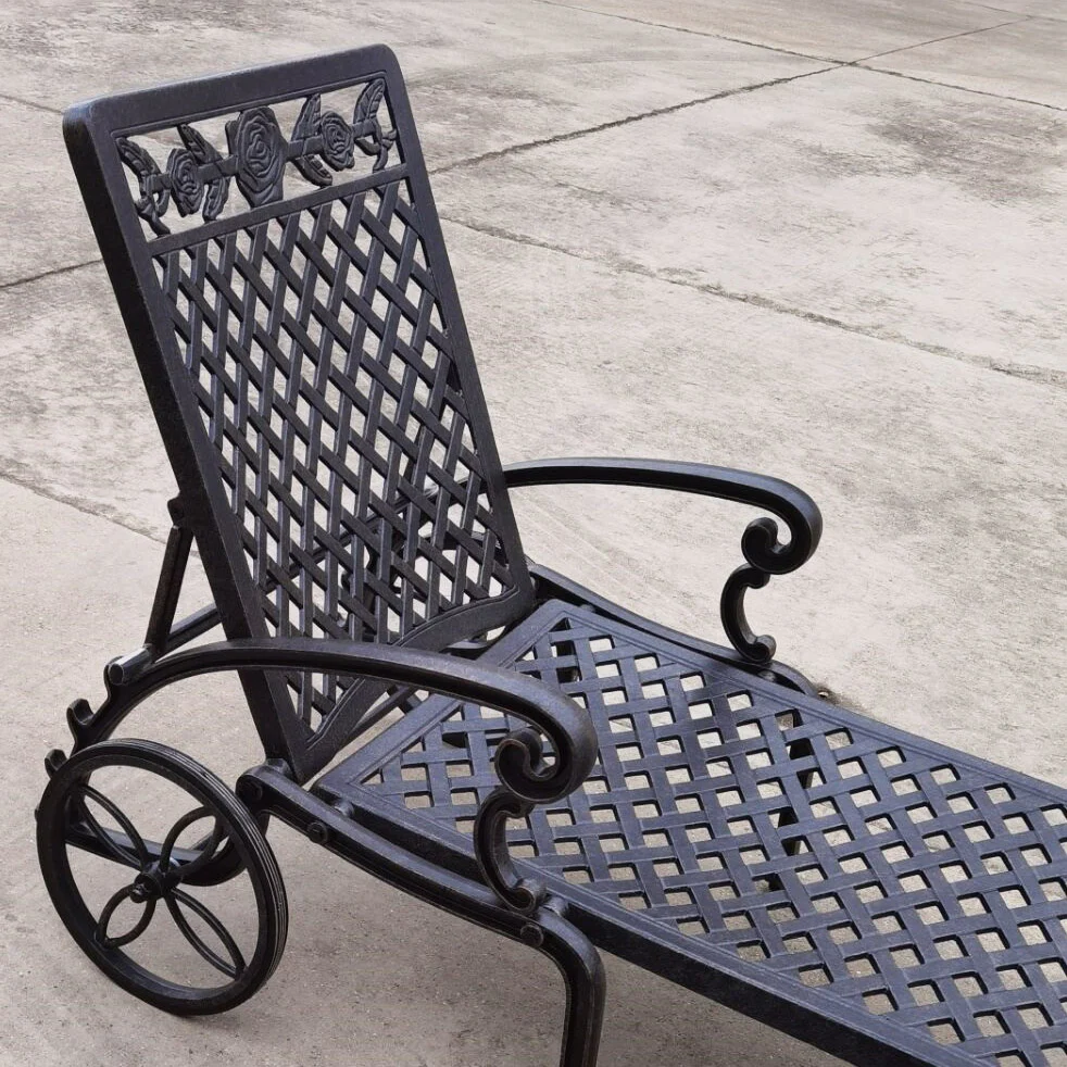 Rose Lounger Set - Antique Bronze - Image 10