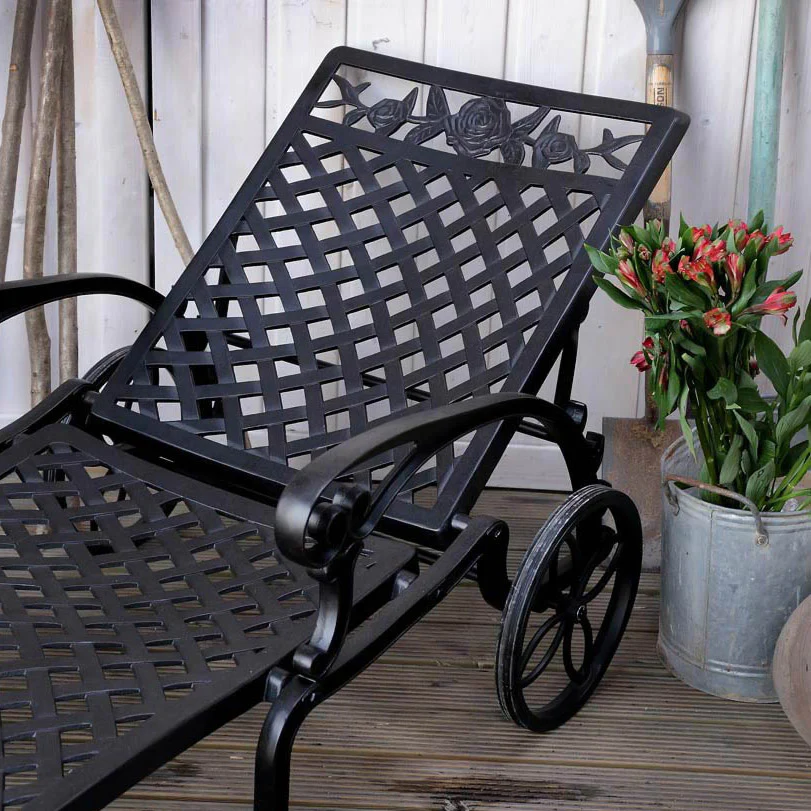 Rose Lounger Set - Antique Bronze - Image 11