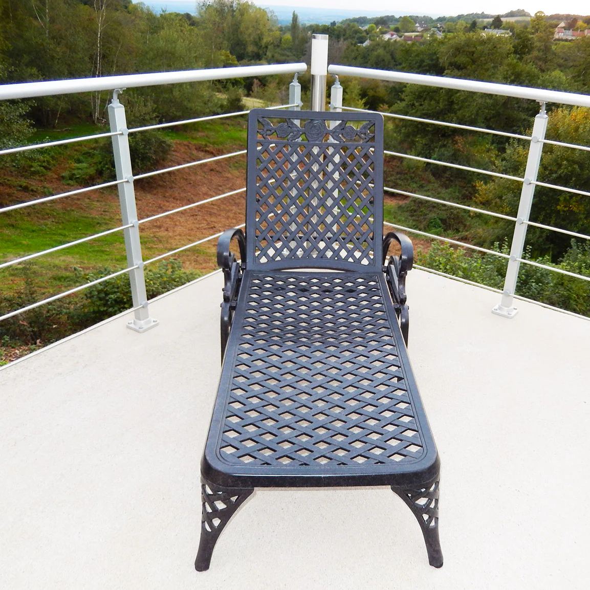 Rose Lounger Set - Antique Bronze - Image 6