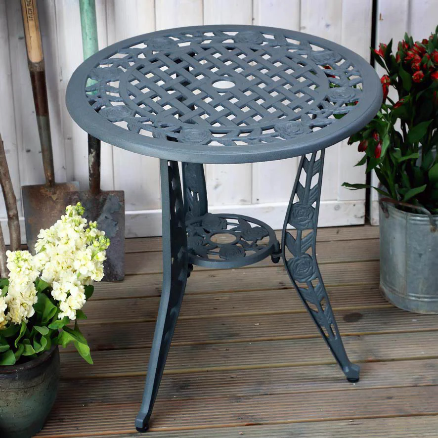 Rose Table 2 Seater Set - Slate - Image 4