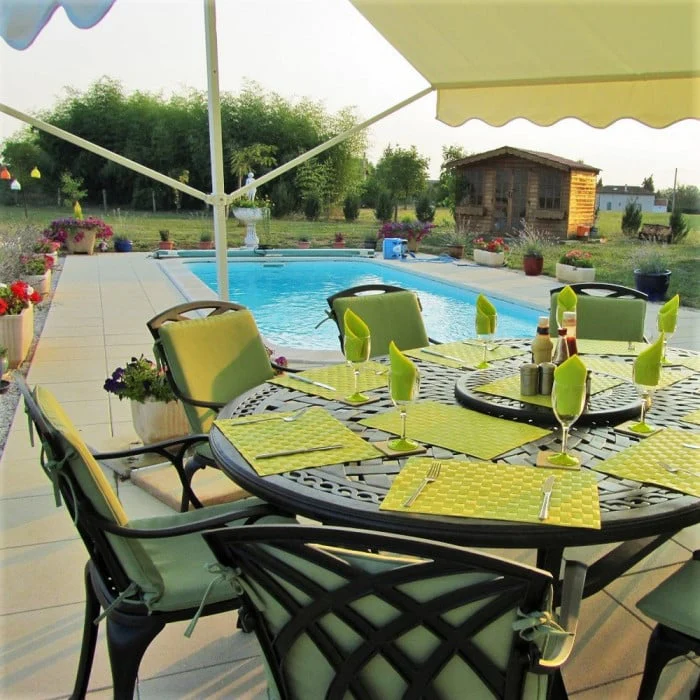 Rosemary Table 10 Seater Set - Antique Bronze - Image 11