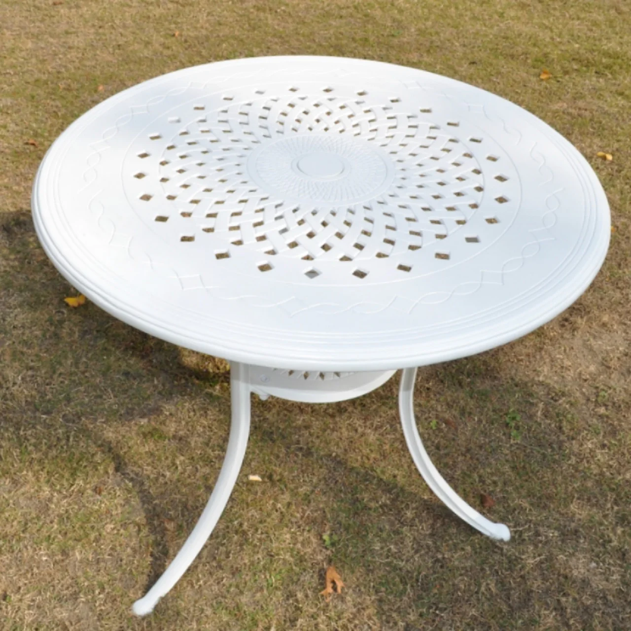 Rosie Table 10 Seater Set - White - Image 4