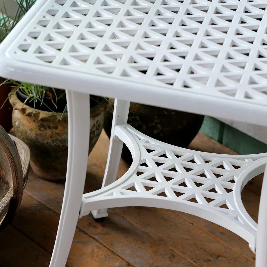 Sandra Table - White - Image 4