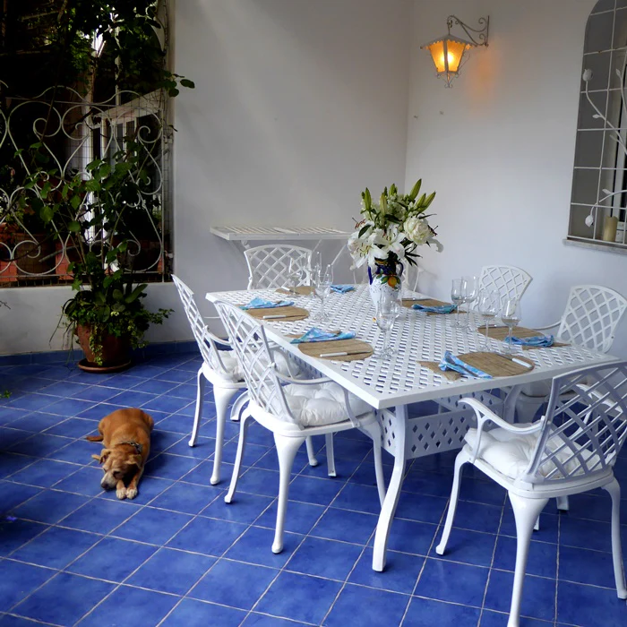 Sophia Table 12 Seater Set - White - Image 10