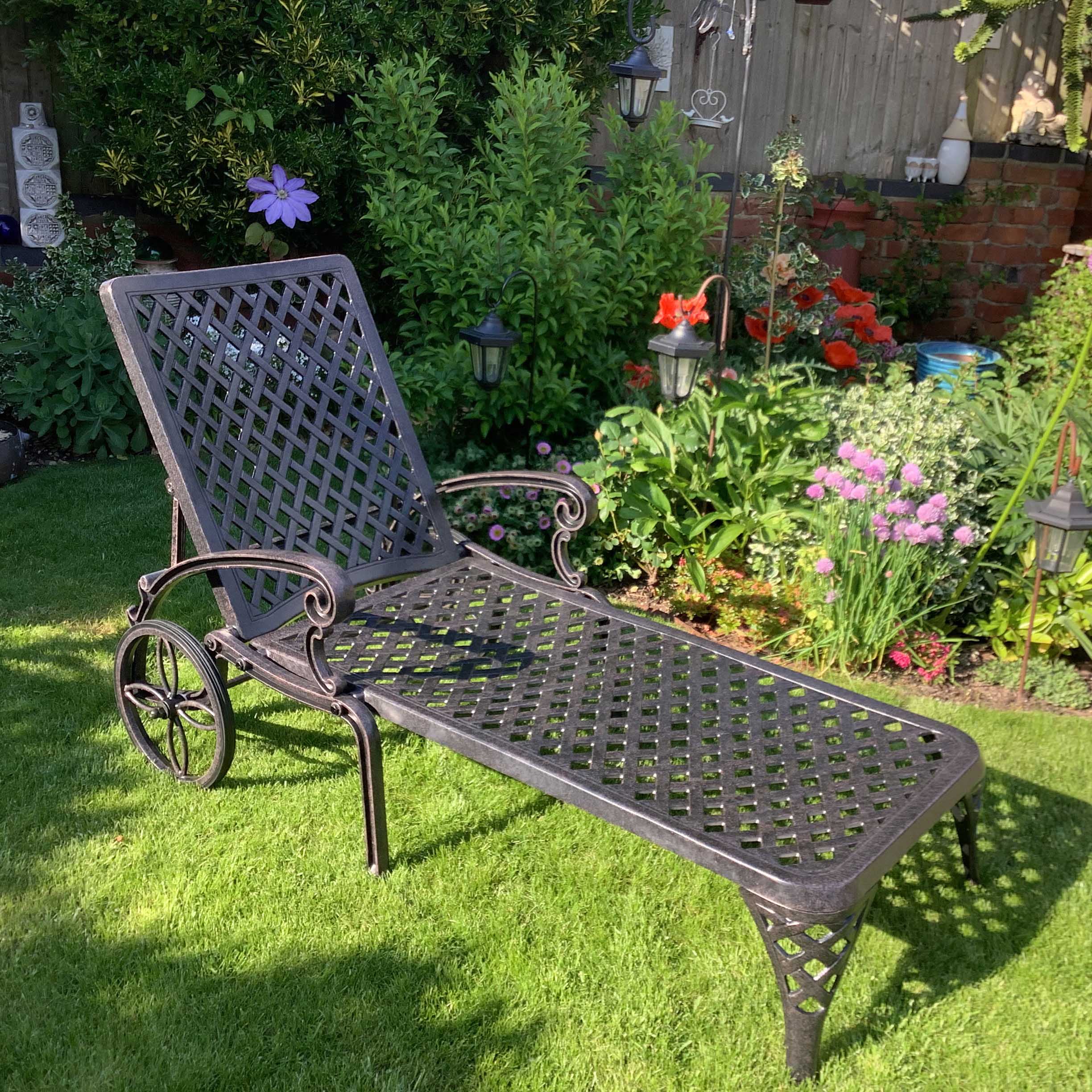 Stella Lounger Set - Antique Bronze - Image 13