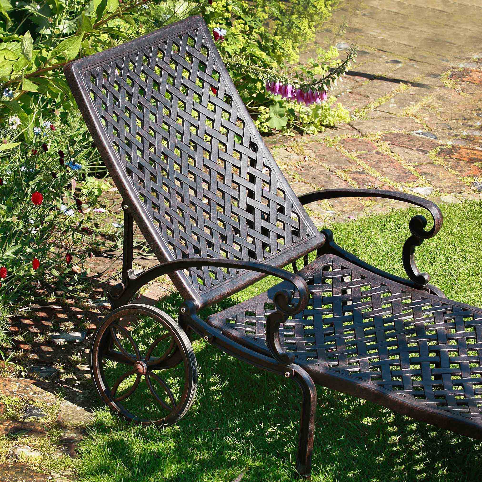 Stella Lounger Set - Antique Bronze - Image 8