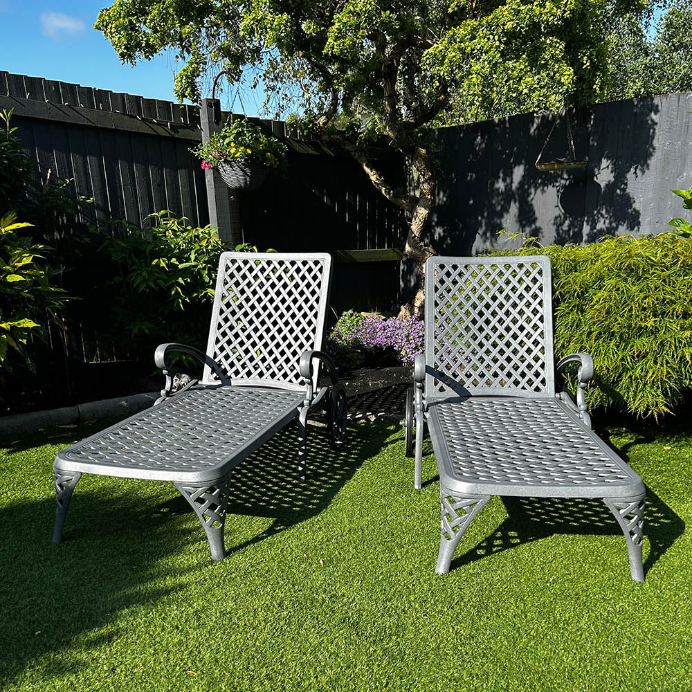 Stella Lounger Set - Slate - Image 3