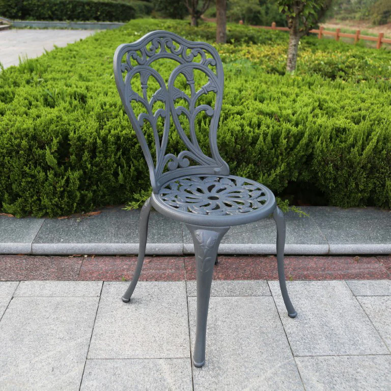 Tulip Bistro 2 Seater Set - Slate - Image 12
