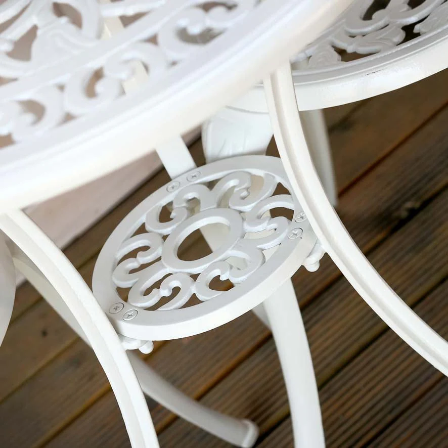 Tulip Bistro Table - White - Image 2