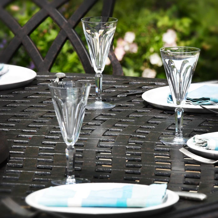 Victoria Table 10 Seater Set - Antique Bronze - Image 14