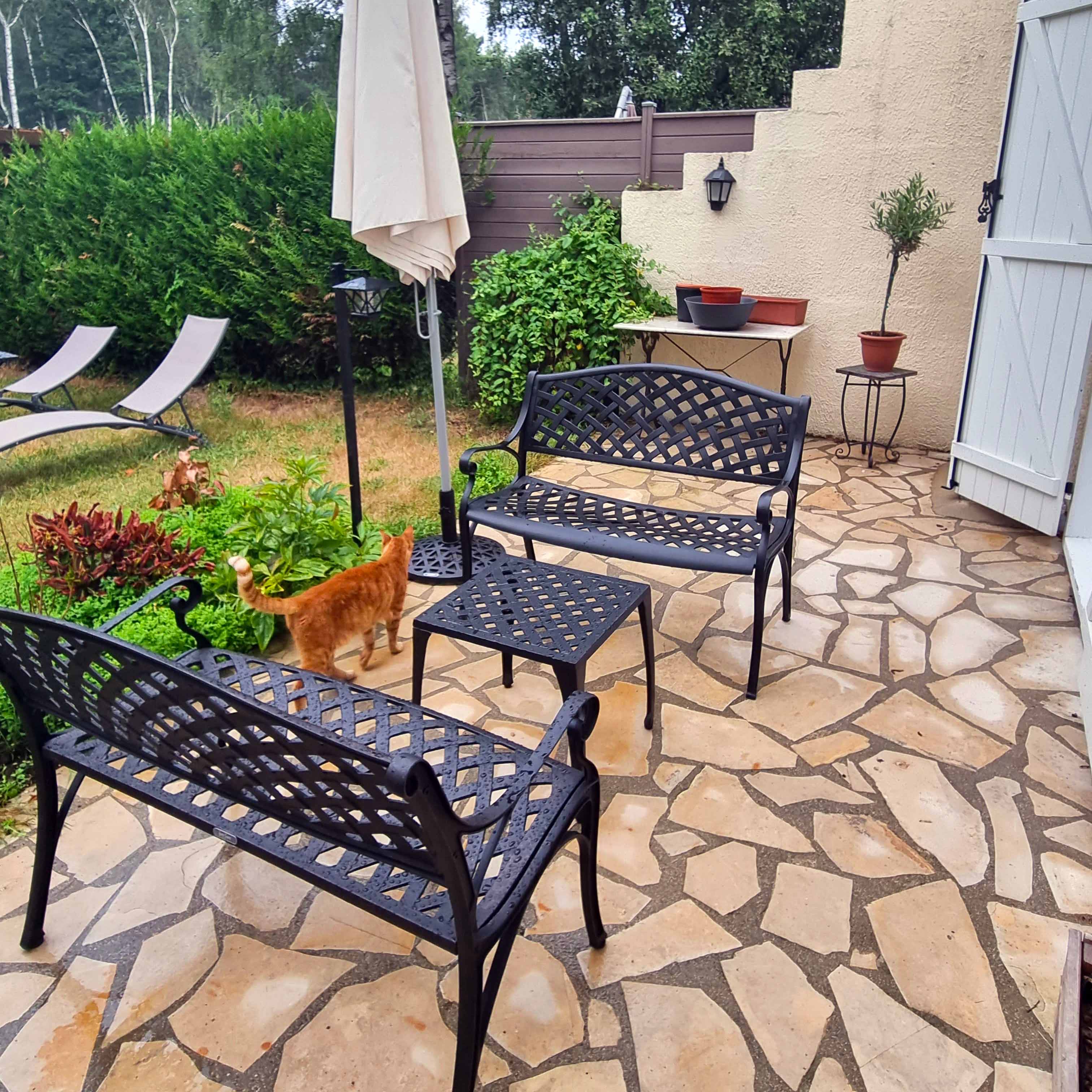 Willow Table - Antique Bronze - Image 3